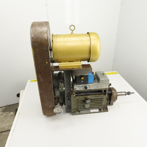 Drill Unit L-150J-V 3HP Horizontal Drilling Head 8-1/2" Stroke 1760RPM 230/460V