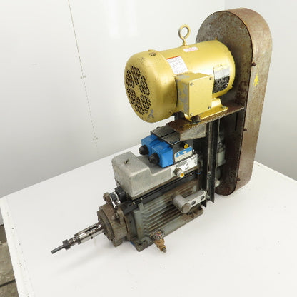 Drill Unit L-150J-V 3HP Horizontal Drilling Head 8-1/2" Stroke 1760RPM 230/460V