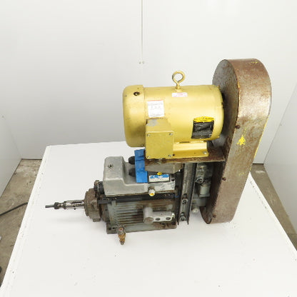 Drill Unit L-150J-V 3HP Horizontal Drilling Head 8-1/2" Stroke 1760RPM 230/460V