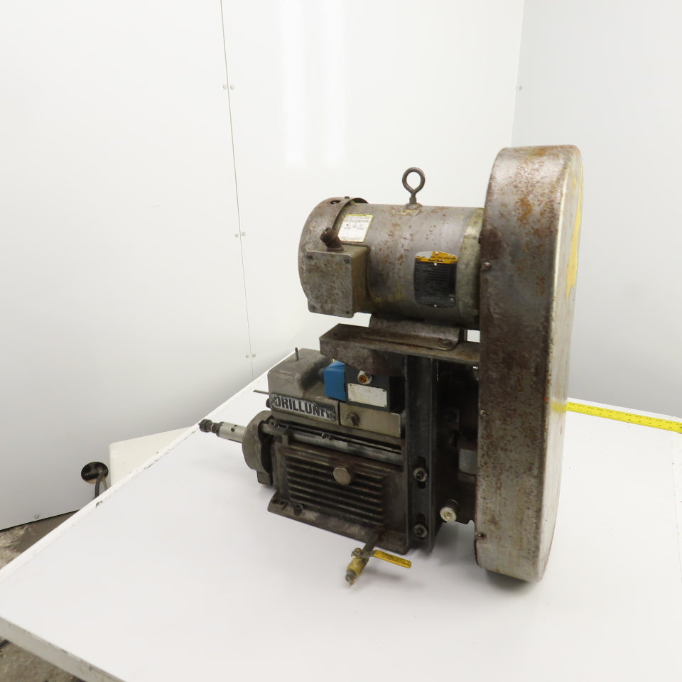 Drill Unit L-150H 3HP Horizontal Drilling Head 8-1/2" Stroke 1760RPM 230/460V