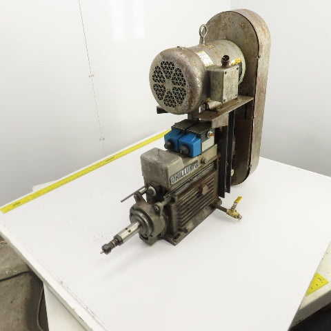 Drill Unit L-150H 3HP Horizontal Drilling Head 8-1/2" Stroke 1760RPM 230/460V
