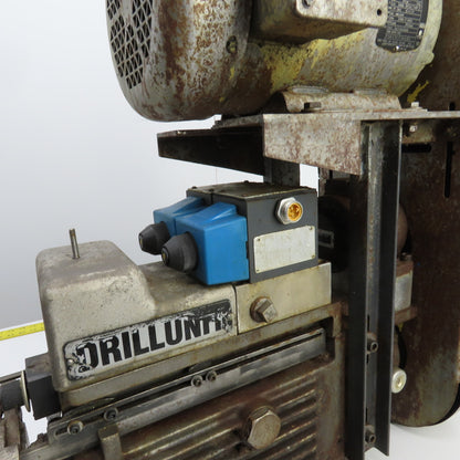 Drill Unit L-150H 3HP Horizontal Drilling Head 8-1/2" Stroke 1760RPM 230/460V