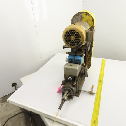 Drill Unit L-150H 3HP Horizontal Drilling Head 8-1/2" Stroke 1760RPM 230/460V