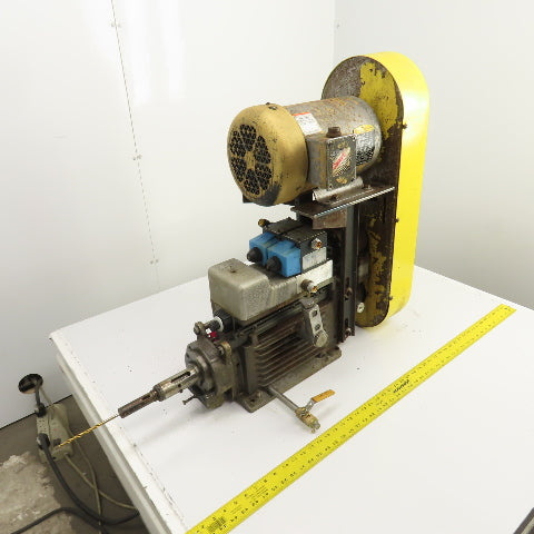 Drill Unit L-150H 3HP Horizontal Drilling Head 8-1/2" Stroke 1760RPM 230/460V