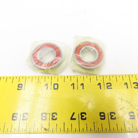 NTN T11701 6002LLUC3/EM Radial Ball Bearing 32x15x9mm Lot Of 2