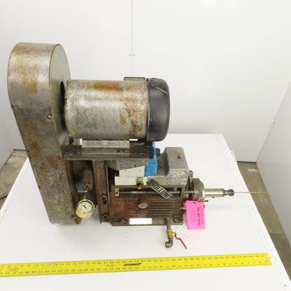 Drill Unit L-150H 3HP Horizontal Drilling Head 8-1/2" Stroke 1760RPM 230/460V