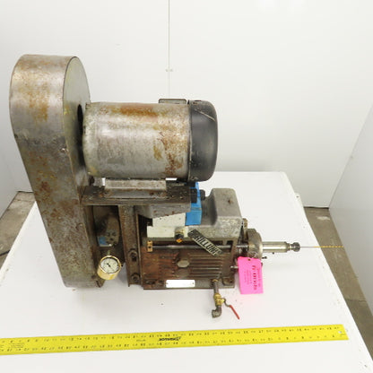 Drill Unit L-150H 3HP Horizontal Drilling Head 8-1/2" Stroke 1760RPM 230/460V