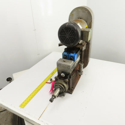 Drill Unit L-150H 3HP Horizontal Drilling Head 8-1/2" Stroke 1760RPM 230/460V