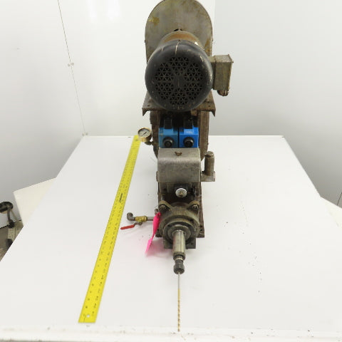 Drill Unit L-150H 3HP Horizontal Drilling Head 8-1/2" Stroke 1760RPM 230/460V