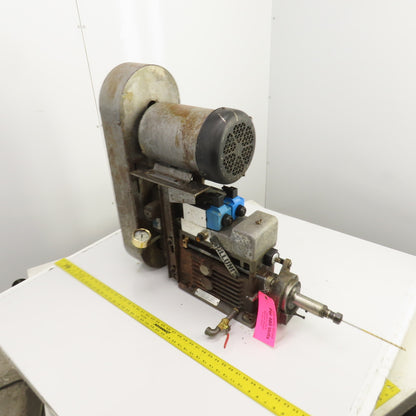 Drill Unit L-150H 3HP Horizontal Drilling Head 8-1/2" Stroke 1760RPM 230/460V