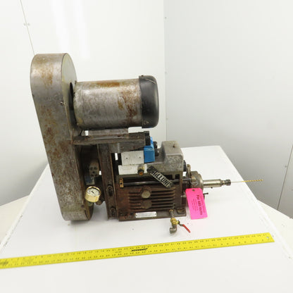 Drill Unit L-150H 3HP Horizontal Drilling Head 8-1/2" Stroke 1760RPM 230/460V