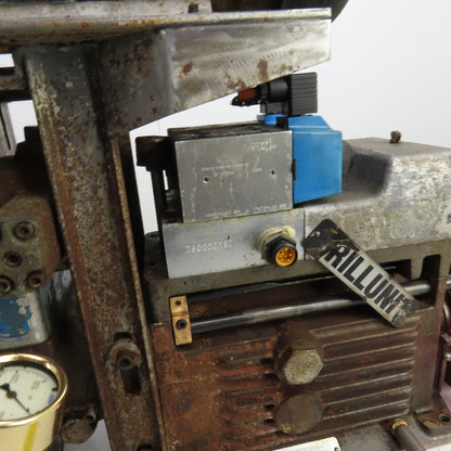Drill Unit L-150H 3HP Horizontal Drilling Head 8-1/2" Stroke 1760RPM 230/460V