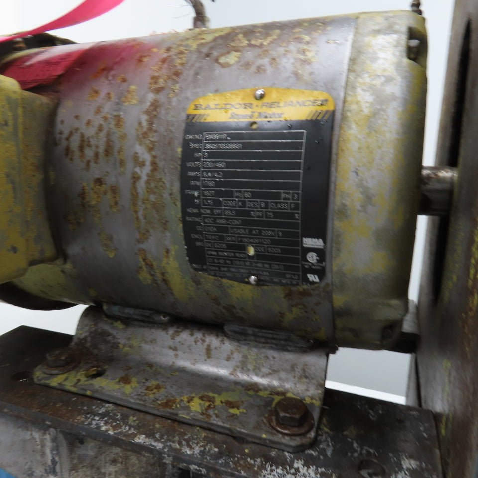Drill Unit L-150HV 3HP Horizontal Drilling Head 8-1/2" Stroke 1760RPM 230/460V