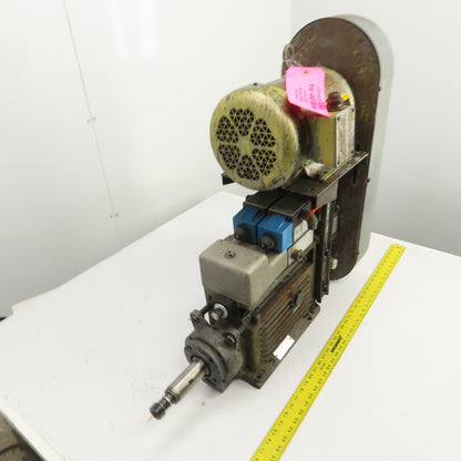 Drill Unit L-150HV 3HP Horizontal Drilling Head 8-1/2" Stroke 1760RPM 230/460V
