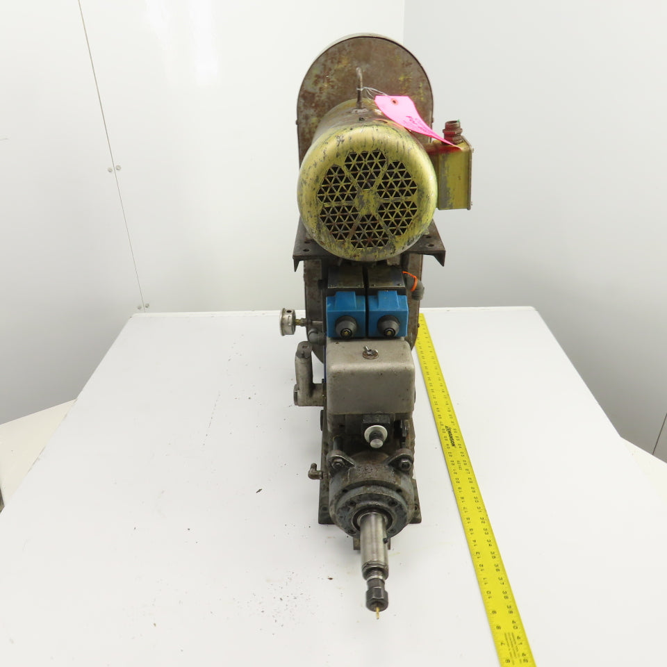 Drill Unit L-150HV 3HP Horizontal Drilling Head 8-1/2" Stroke 1760RPM 230/460V