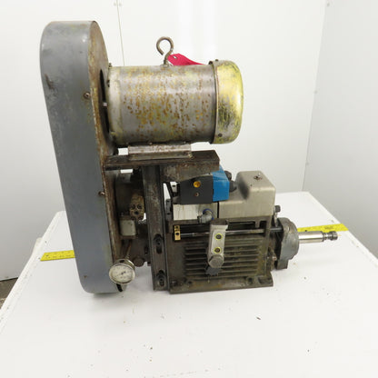 Drill Unit L-150HV 3HP Horizontal Drilling Head 8-1/2" Stroke 1760RPM 230/460V