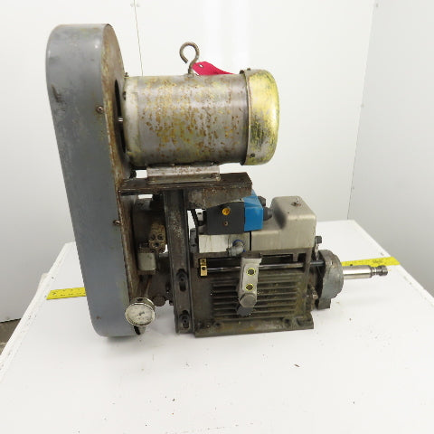 Drill Unit L-150HV 3HP Horizontal Drilling Head 8-1/2" Stroke 1760RPM 230/460V