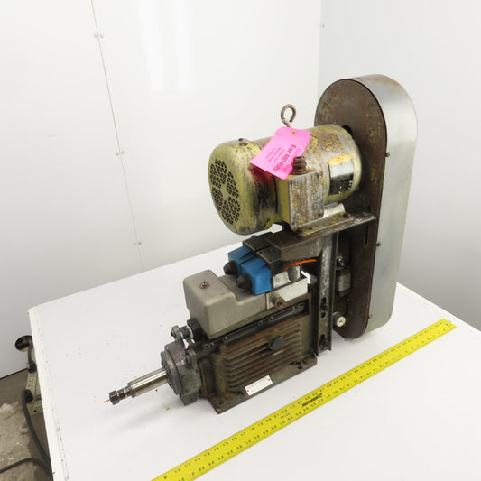 Drill Unit L-150HV 3HP Horizontal Drilling Head 8-1/2" Stroke 1760RPM 230/460V