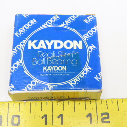 Kaydon 52840001 0E12C1 Reali Slim Low Profile Ball Bearing 1-3/8" x 1" x 3/16"