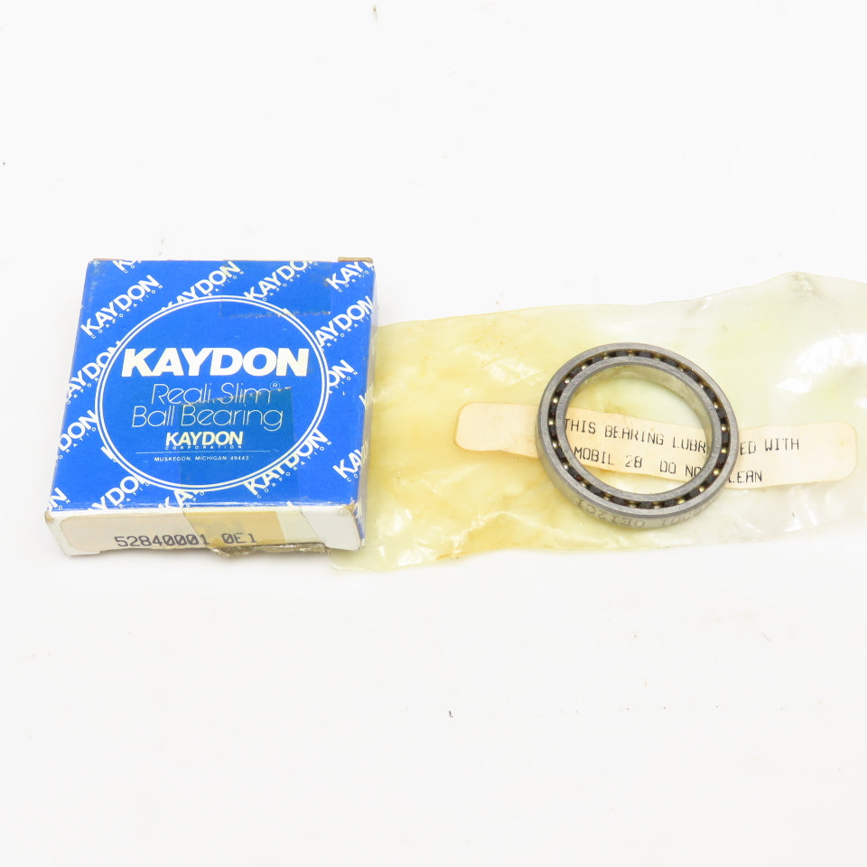 Kaydon 52840001 0E12C1 Reali Slim Low Profile Ball Bearing 1-3/8" x 1" x 3/16"