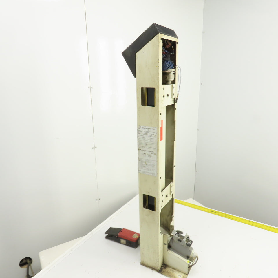 Trumpf Laser Operator Control Panel Pedestal W/Foot Switch & Light Curtain