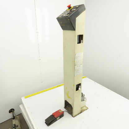 Trumpf Laser Operator Control Panel Pedestal W/Foot Switch & Light Curtain
