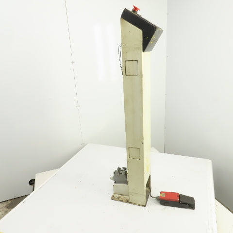 Trumpf Laser Operator Control Panel Pedestal W/Foot Switch & Light Curtain