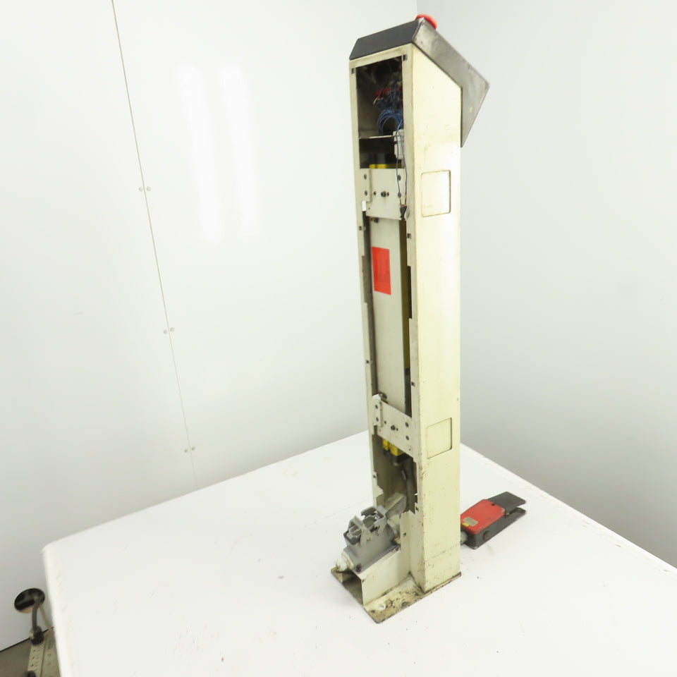 Trumpf Laser Operator Control Panel Pedestal W/Foot Switch & Light Curtain
