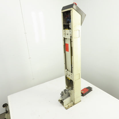 Trumpf Laser Operator Control Panel Pedestal W/Foot Switch & Light Curtain