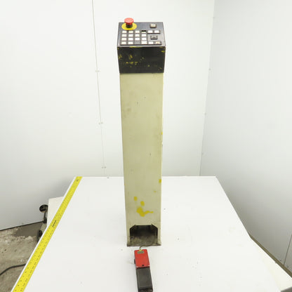 Trumpf Laser Operator Control Panel Pedestal W/Foot Switch & Light Curtain