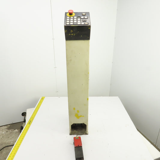 Trumpf Laser Operator Control Panel Pedestal W/Foot Switch & Light Curtain