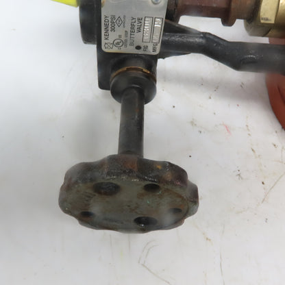 Kennedy Fig. G300 6" 300 PSI Butterfly Valve W/Integrated Gear Switch 120V 25VDC