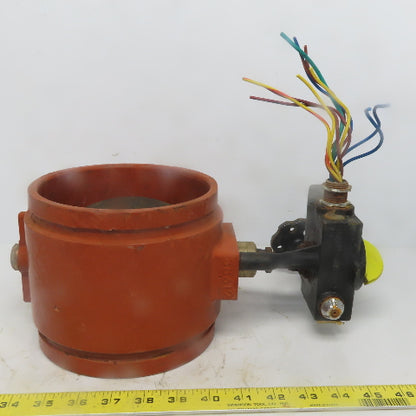 Kennedy Fig. G300 6" 300 PSI Butterfly Valve W/Integrated Gear Switch 120V 25VDC