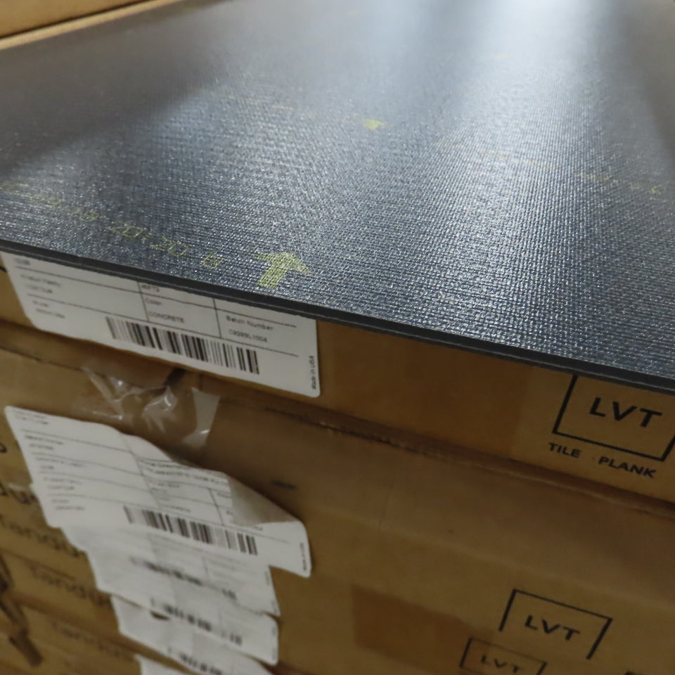 Tarkett 12" x 36" Vinyl Sheet Flooring Concrete Colored 1440 Sq. Ft. 32 Boxes