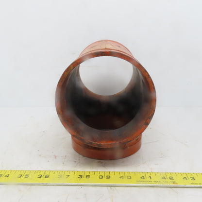 SPF ST1 4" Ductile Iron 4"x4"x4" Tee Fitting Pipe Grooved 114.3mm
