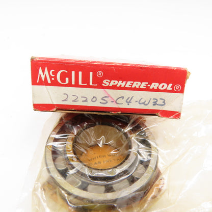 McGill 22205-C4-W33 Sphere-Rol 20x52x18mm Spherical Roller Bearing