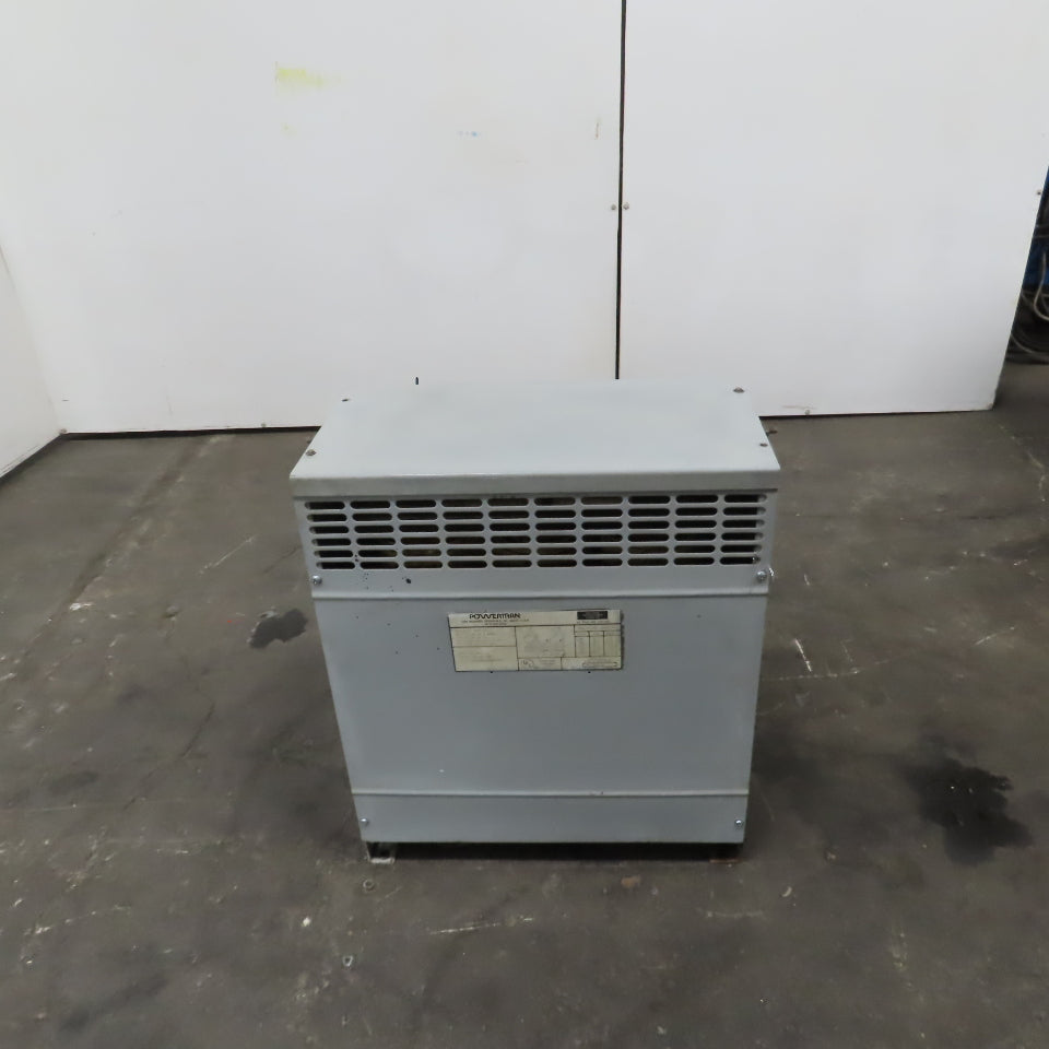 Powertran 50361-LM 30kVA Transformer 3PH HV 480V LV 240/120V 60HZ Type 1 Enc.