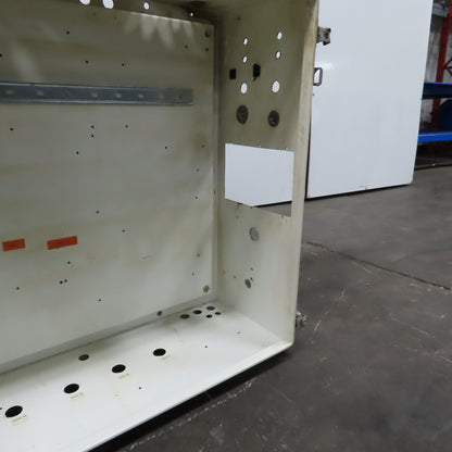 Hoffman 30" x 30" x 12" Electrical Enclosure W/Backplate & Hinged Door