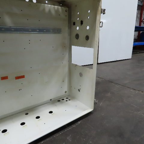 Hoffman 30" x 30" x 12" Electrical Enclosure W/Backplate & Hinged Door