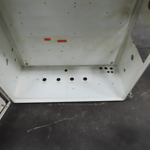Hoffman 30" x 30" x 12" Electrical Enclosure W/Backplate & Hinged Door