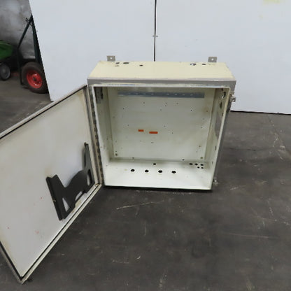 Hoffman 30" x 30" x 12" Electrical Enclosure W/Backplate & Hinged Door