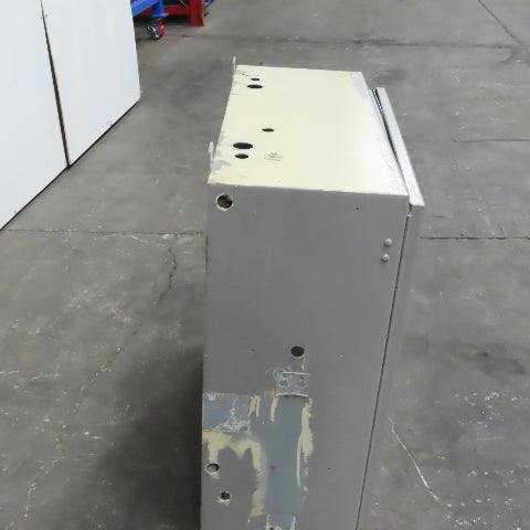 Hoffman 30" x 30" x 12" Electrical Enclosure W/Backplate & Hinged Door