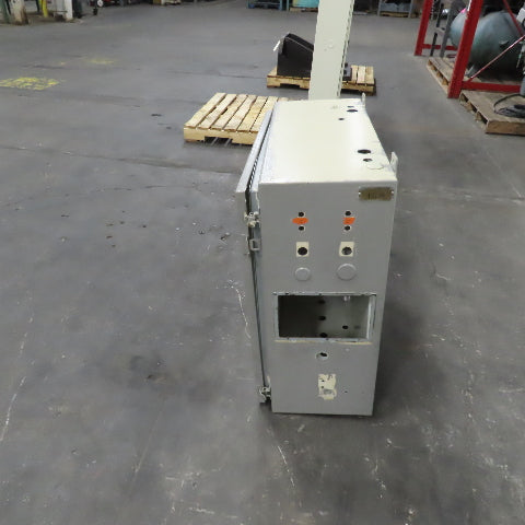 Hoffman 30" x 30" x 12" Electrical Enclosure W/Backplate & Hinged Door