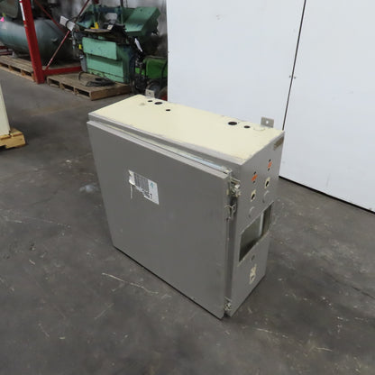 Hoffman 30" x 30" x 12" Electrical Enclosure W/Backplate & Hinged Door