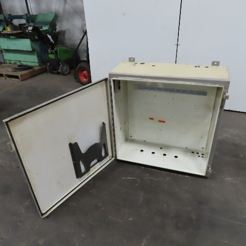 Hoffman 30" x 30" x 12" Electrical Enclosure W/Backplate & Hinged Door