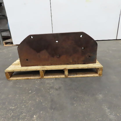 33" x 36-3/4" x 15" H T Webbed Steel Angle Plate Set Up Fixture 1-3/4" Thick