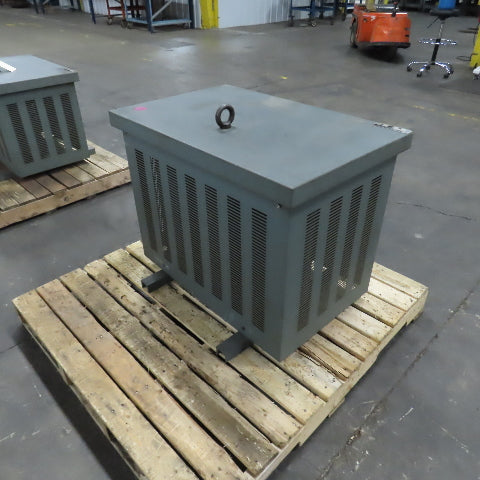 Cerutti 1367/A PB. 80kVA Transformer Primary 480V Secondary 330V 3PH 60HZ Tested