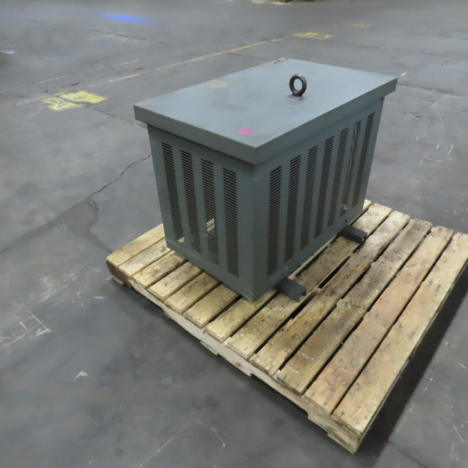 Cerutti 1367/A PB. 80kVA Transformer Primary 480V Secondary 330V 3PH 60HZ Tested