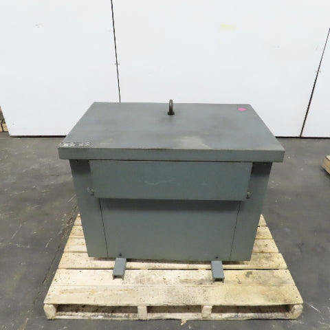 Cerutti 1367/A PB. 80kVA Transformer Primary 480V Secondary 330V 3PH 60HZ Tested