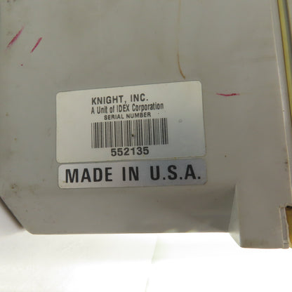 Knight 0300554 Roto-Rooter Time Flow Meter